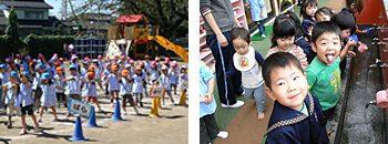 当幼稚園の一日について